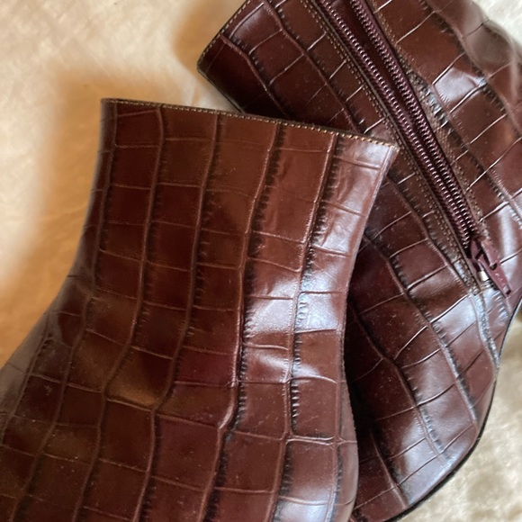 Unreal Fields Doric Boot 37 Brown Crocodile - Picture 7 of 7